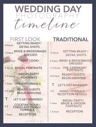 fall wedding timeline with first look option