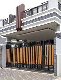 Pagar minimalis terbaru 2020 selanjutnya, kamu bisa memilih yang berukuran tinggi. 12 Model Pintu Pagar Ideas Gate Design House Gate Design Modern Fence