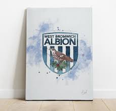 Unfollow west brom pin badge to stop getting updates on your ebay feed. West Bromwich Albion Badge Art Print The Art Of David Marston