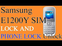 To remove sim lock on samsung, you need network unlock code for samsung mobile. Video Samsung E1200y Lock