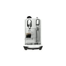 The nespresso creatista plus is a capsule coffee machine that gives you more control over your coffee than you would get at a café. Breville Bne800sst2jan1 Nespresso Creatista Plus Sea Salt White At The Good Guys