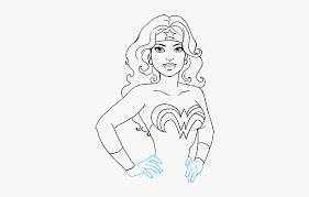Our drawing guides based on popular characters from movies, television cartoons, and comics are a great place to start. How To Draw Wonder Woman Wonder Woman Drawing Easy Hd Png Download Transparent Png Image Pngitem