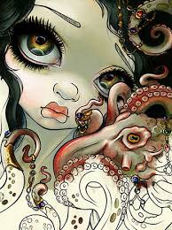 Blue Angel Publishing Jasmine Becket Griffith Mermaids Coloring Book Mermaid Coloring Book Mermaid Coloring Jasmine Becket Griffith