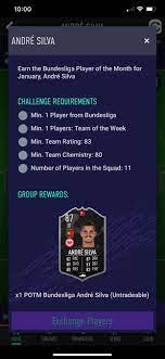 How to complete the bundesliga player of the month for january, andré silva! Andre Silva Potm Fifa