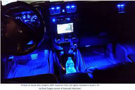 If The Millennium Falcon Had All Blue Led Interior Lights Instead Of White Lights It Would Look Someth Cool Car Accessories Interior Led Lights Hummer Interior