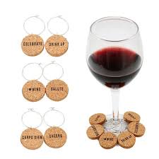The perfect diy handmade gift, party favor, or fun project just for your kitchen! Ttlife 6pcs Wine Glass Markers Cork Glass Charms Diy Goblet Wine Glass Rings With Wire Hoop Drink Marker For Party Holidays Labeling Supplies Aliexpress