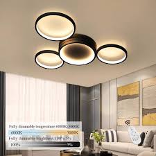 Aus welchen materialien sind lampen fürs wohnzimmer? Led Deckenleuchte Dimmbar Mit Fernbedienung 52w Real De