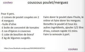 Couscous Poulet Merguez Cookeo Cookeo Recette Idee Recette Cookeo Couscous Poulet Merguez