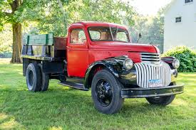 Image result for Red 1946 Truck