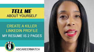 create a killer linkedin profile