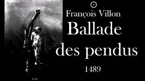 Francois Villon La Ballade Des Pendus Lu Par Gerard Philipe Ballade Gerard Philipe Litterature