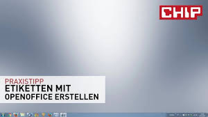 Etiketten Mit Openoffice Erstellen So Geht S Chip
