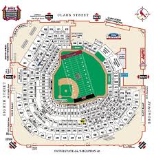 48 Inquisitive Map Of Busch Stadium