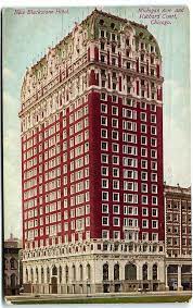 1913 Chicago New Blackstone Hotel Postcard Michigan Ave Etsy Postcard Blackstone Hotel Blackstone