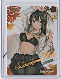 Sakurajima Mai Goddess Story PR DMSN-PR-015 WAIFU Doujinshi Bunny Girl  Senpai | eBay