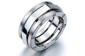 Penny Auctions Canada Stainless Steel The Man Ring Rings For Men Cool Rings For Men Mens Wedding Rings