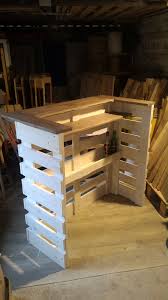 Pallet Console Bar Theke Aus Paletten Mobel Aus Paletten Palettentresen