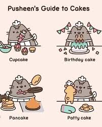 Pusheen S Guide To Cakes Pusheen Cute Pusheen Cat Pusheen Love