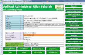 Aplikasi Administrasi Ujian Sekolah Sd Tasadmin