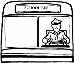 Free School Bus Driver Coloring Pages School Bus Driver School Bus Bus Driver