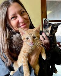 Precious FLOYD (now Cheddar) and sister CARLITA (now Figgy) are heading  home together with momma Alyson (previous adopter). These babies are going  to have everything their little hearts could ever desire. Nothing