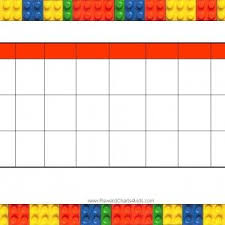 Lego Charts 9 Reward Sticker Chart Reward Chart Kids Sticker Chart
