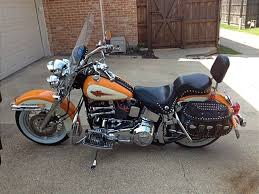 1991 Harley Davidson Flstc Heritage Softail Classic Burnt Orange Plano Texas 383349 Harley Davidson Motorcycles Classic Harley Davidson Harley Davidson Bikes
