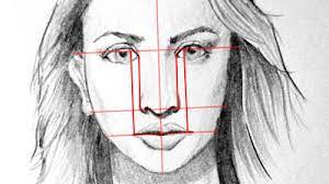 How To Draw A Face - Facial Proportions