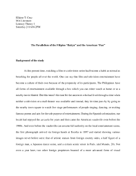 Contents what is concept paper when is the research concept paper written elements examples concept paper lays the foundation for the applied dissertation process, providing an introductory form of communication between the doctoral student and the doctoral committee. Philippine Culture Research Papers Academia Edu