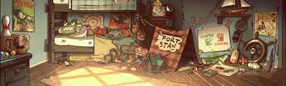 Before The Mystery Shack Design By Ian Worrel Sun Jae Lee Alex Chechik Janine Chang Paint By Jeffrey Thomp Gravity Falls Fall Artwork Fall Background