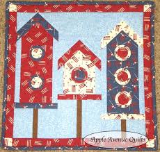 Calendar Holder Click Here For Printable Instructions January Blocks Click Her Bird Quilt Blocks House Quilt Block Mini Quilt Patterns