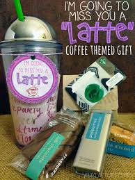 Coffee Themed Going Away Gift Is Creative Inspiration For Us Get More Photo About Home Decor Related With By Going Away Gifts Goodbye Gifts Moving Away Gifts