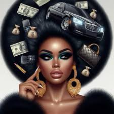 Celebrating black woman with art