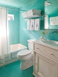 Aqua Blue Small Bathroom Decorating Ideas Small Bathroom Solutions Bathroom Design Small Bathroom Solutions