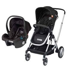 Massimo Ricco P208 Perla Trio Bebek Arabasi Siyah Ilke Bebe