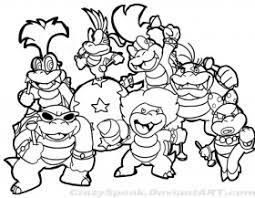 Larry koopaling coloring pages have an image from the other. Koopaling Coloring Pages Posted By Zoey Walker