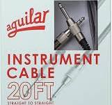 Amazon.com: Aguilar 20' Instrument Cable, Straight to ...