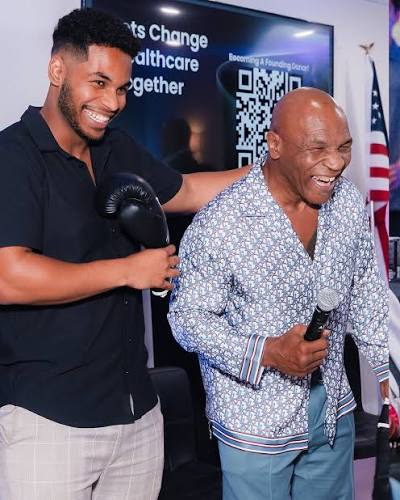 It was a great night for a great cause, raising funds and awareness to spread the message of health and wellness to the next generation. Check out @tvcproject_ @tysonfoundation #TVCP25 #TysonFoundation #HEALTHNOW