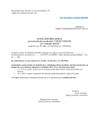 Nota justificativa privind alegerea procedurii de atribuire prin achizitie directa. Nota Justificativa Ach Directa