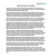 Memorial Tributes To Mothers Lovetoknow Eulogy For Mom Writing A Eulogy Eulogy Examples