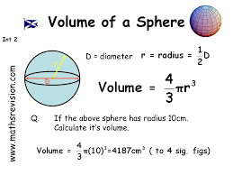 What is volume of sphere. How Do Calculate The Volume Of A Sphere