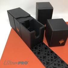 Learn how to make a diy leather deck holder for pokemon or magic the gathering cards. Ultrapro On Twitter Make Your Commander Deck Mythic The All New Mythic Edition Alcove Vault Holds 100 Double Sleeved Cards In Each Of Its Two Compartments Mtg Https T Co Vkcv5tzrd9