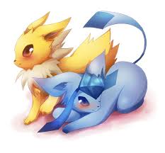 Jolteon And Glaceon Pokemon Eeveelutions Pokemon Eevee Cute Pokemon Pictures Friendship levels and stardust trading cost of new and already caught pokemon. pokemon eeveelutions pokemon eevee