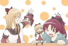 Madoka Magica Yuru Yuri Yuri Anime Yuri Manga Yuru Yuri