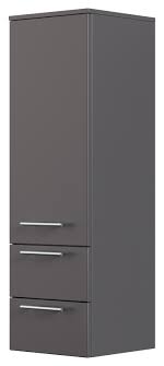 Bad hochschrank saradina in anthrazit mit spiegeltür hängend. Badmobel Hochschrank Homeline Anthrazit 120 Cm