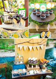 Fishing themed party ideas including favors, cakes, decoration, games and more for your little fisherman. Kara S Party Ideas Gone Fishing Boy Themed Party Planning Ideas Decorations Father S Day