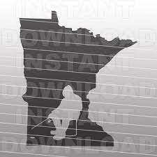 Download Minnesota Ice Fishing Svg File Commercial Personal Use Etsy In 2021 Fishing Svg Fish Silhouette Ice Castles