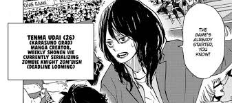 Zerochan has 10 udai tenma anime images, and many more in its gallery. Kita S Jacket Auf Twitter Udai Tenma Saying He Found Something He Wanted To Do Which Is Why He Quit Volleyball Turns Out He Was Just A Weeb And Wanted To Draw Zombies U