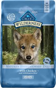 blue buffalo wilderness puppy chicken recipe grain free dry dog food 11 lb bag