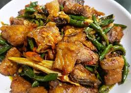 Coba resep gulai daging tanpa santan berikut. Resep Ikan Pari Asap Cabe Hijau Resep Enyak